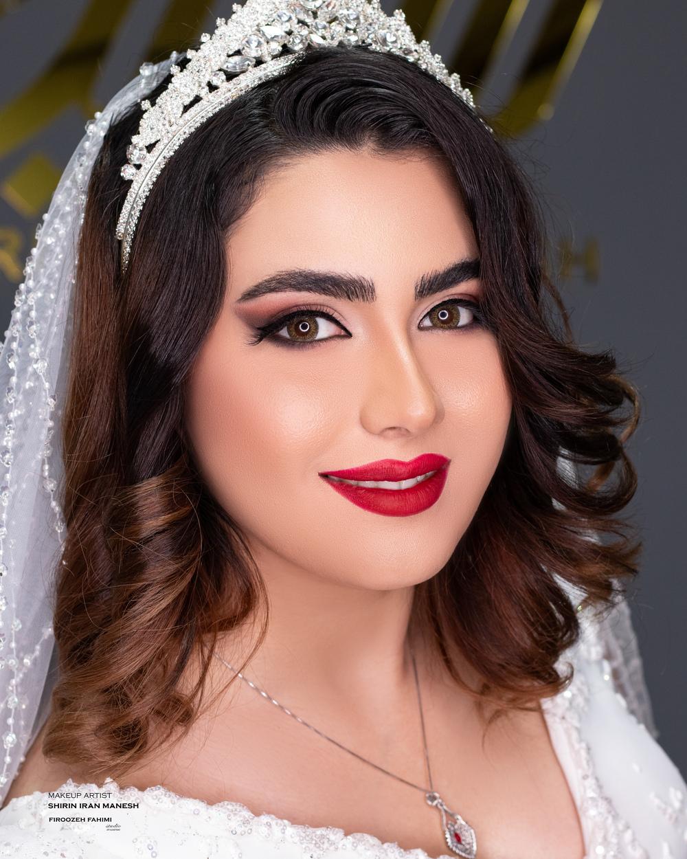 شیرین ایرانمنش میکاپ ارتیست و شینیوکار عروس